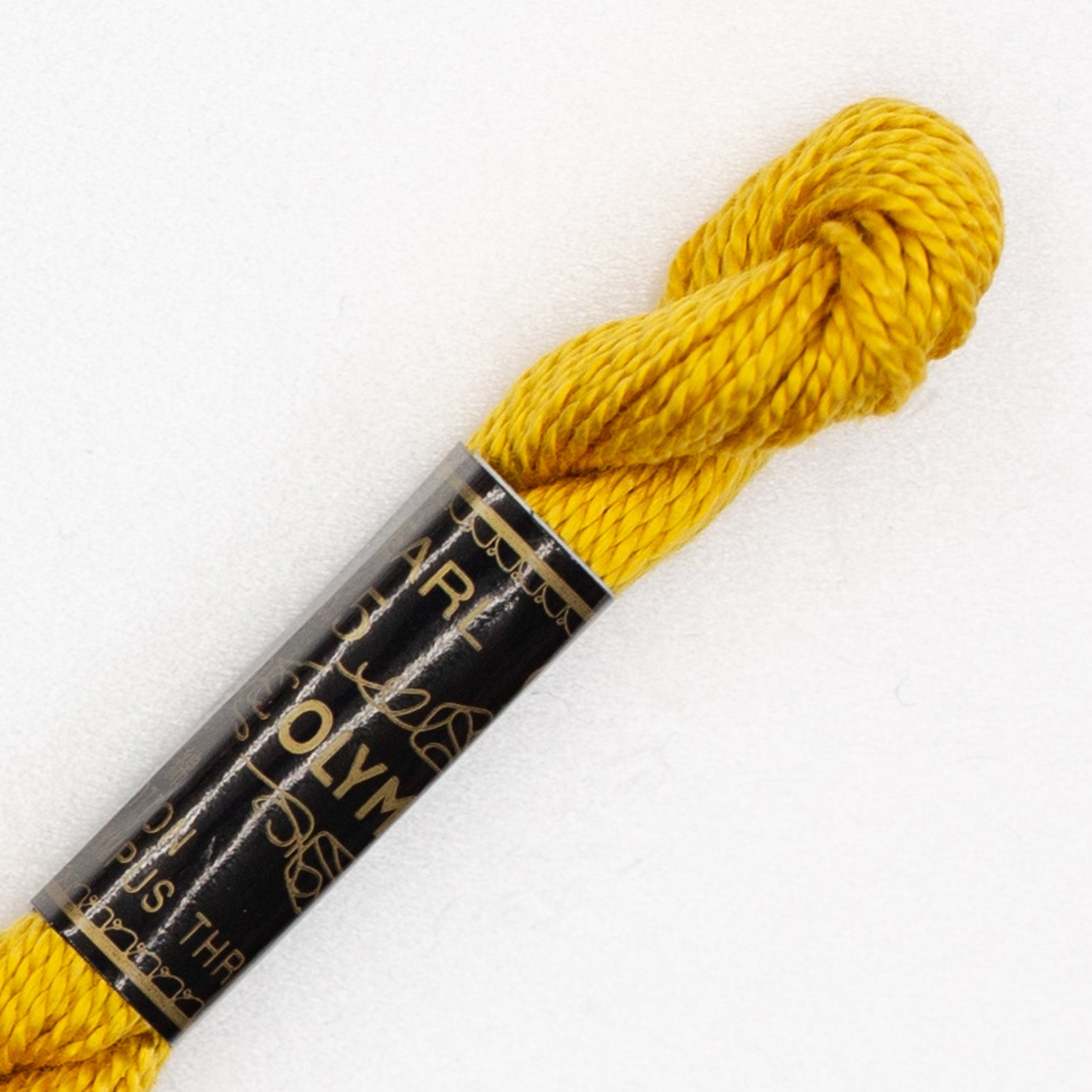 No. 5 embroidery thread, yellow