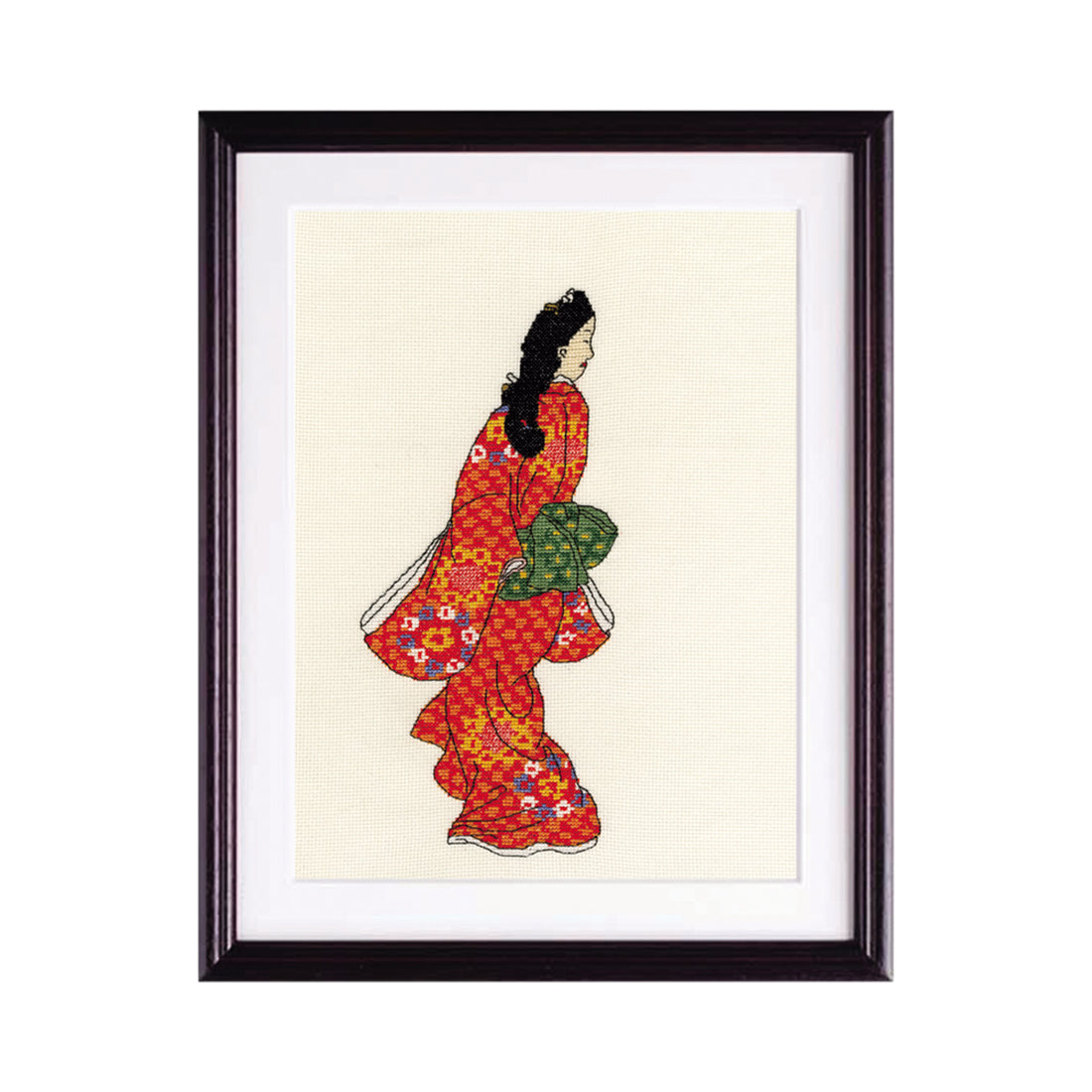 No.7184 A beautiful woman looking back