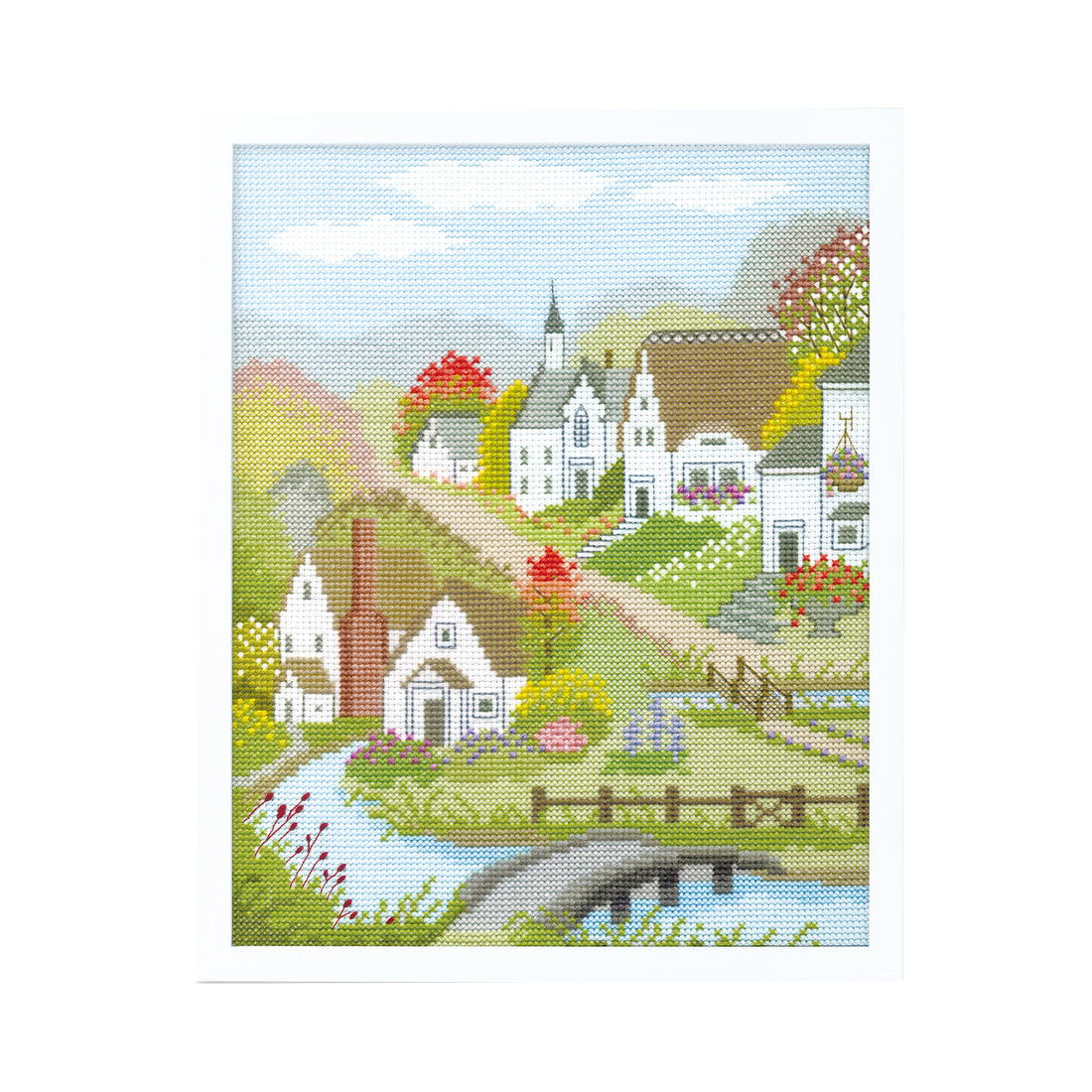 No.7400 Autumn in the village