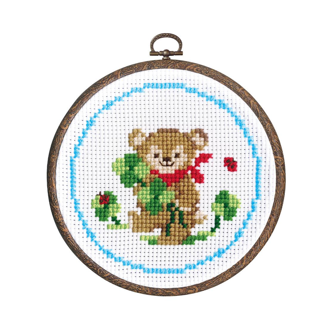 No.7403 Bear and clover