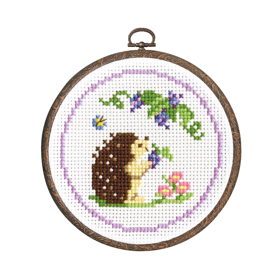 No.7406 Hedgehog and grapes