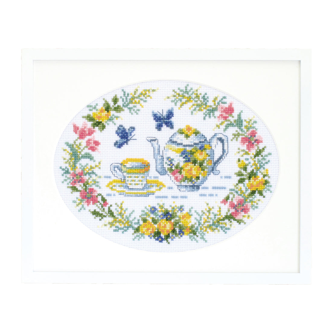 No.7435 Spring flower and tea set