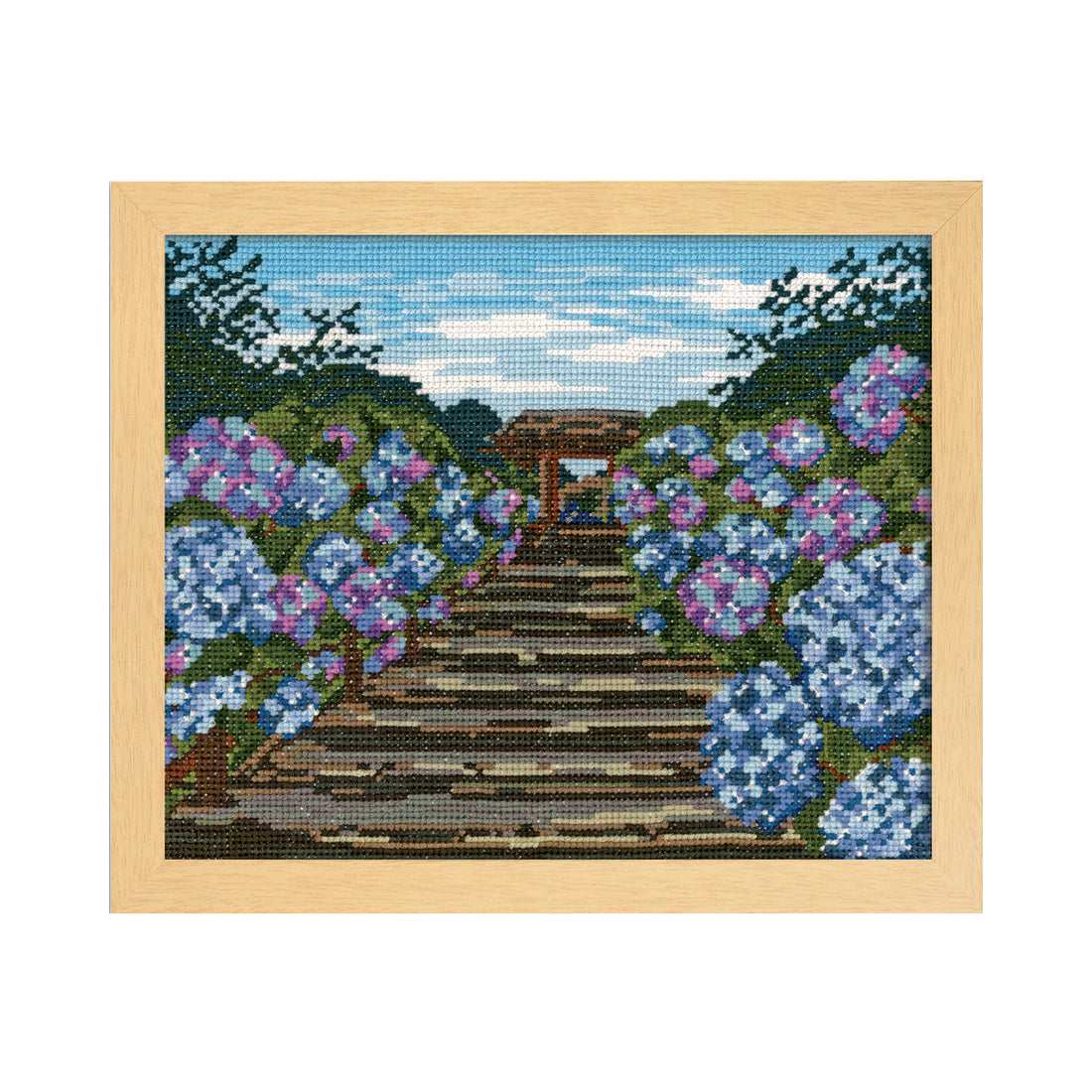 No.7460 Hydrangea at Meigetsu-in Temple in Kamakura