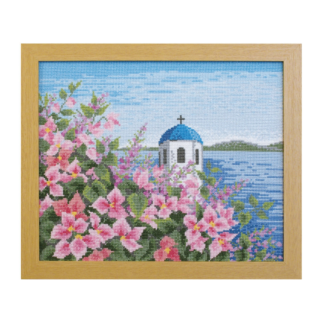 NO.7577 An Aegean island where bougainvillea blooms