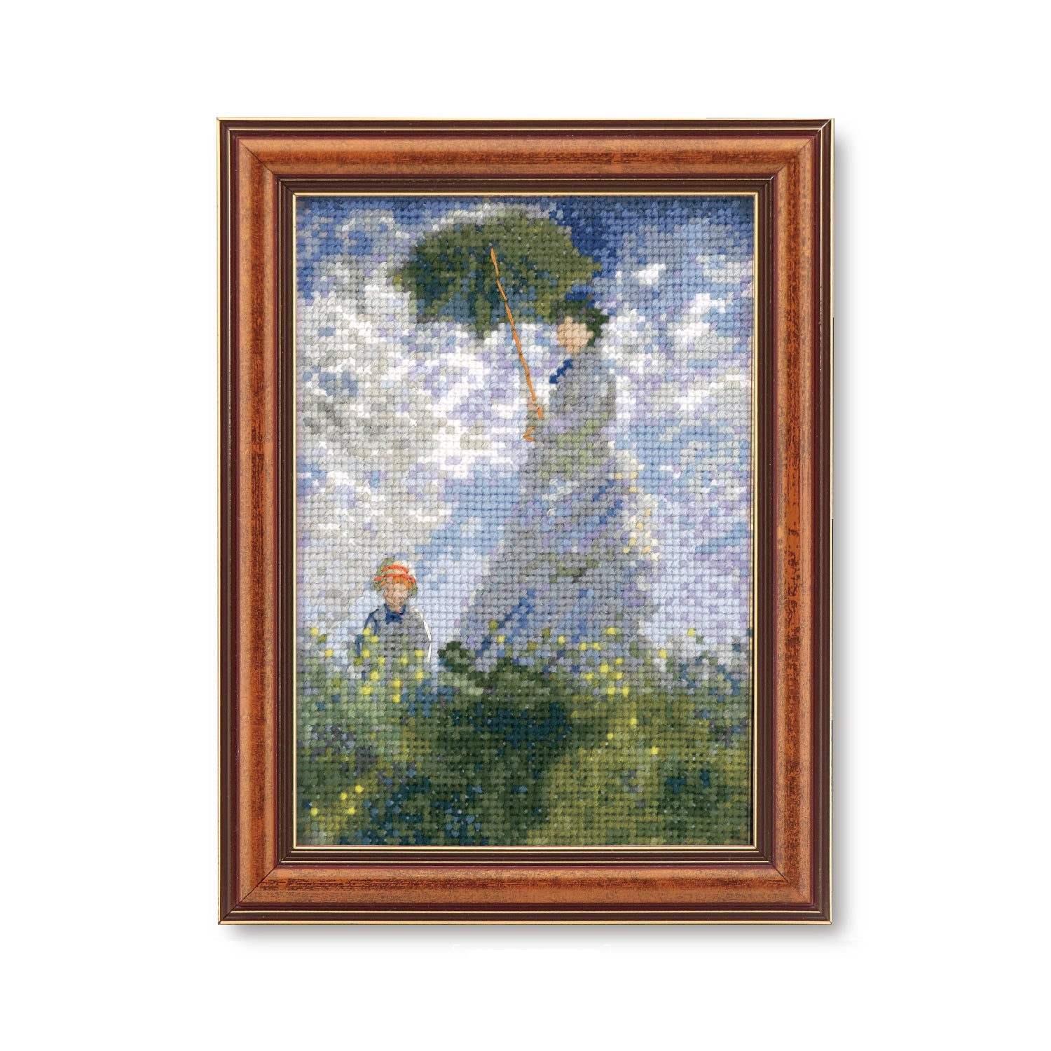 No.7585 &quot;Woman with a Parasol&quot; by Monet