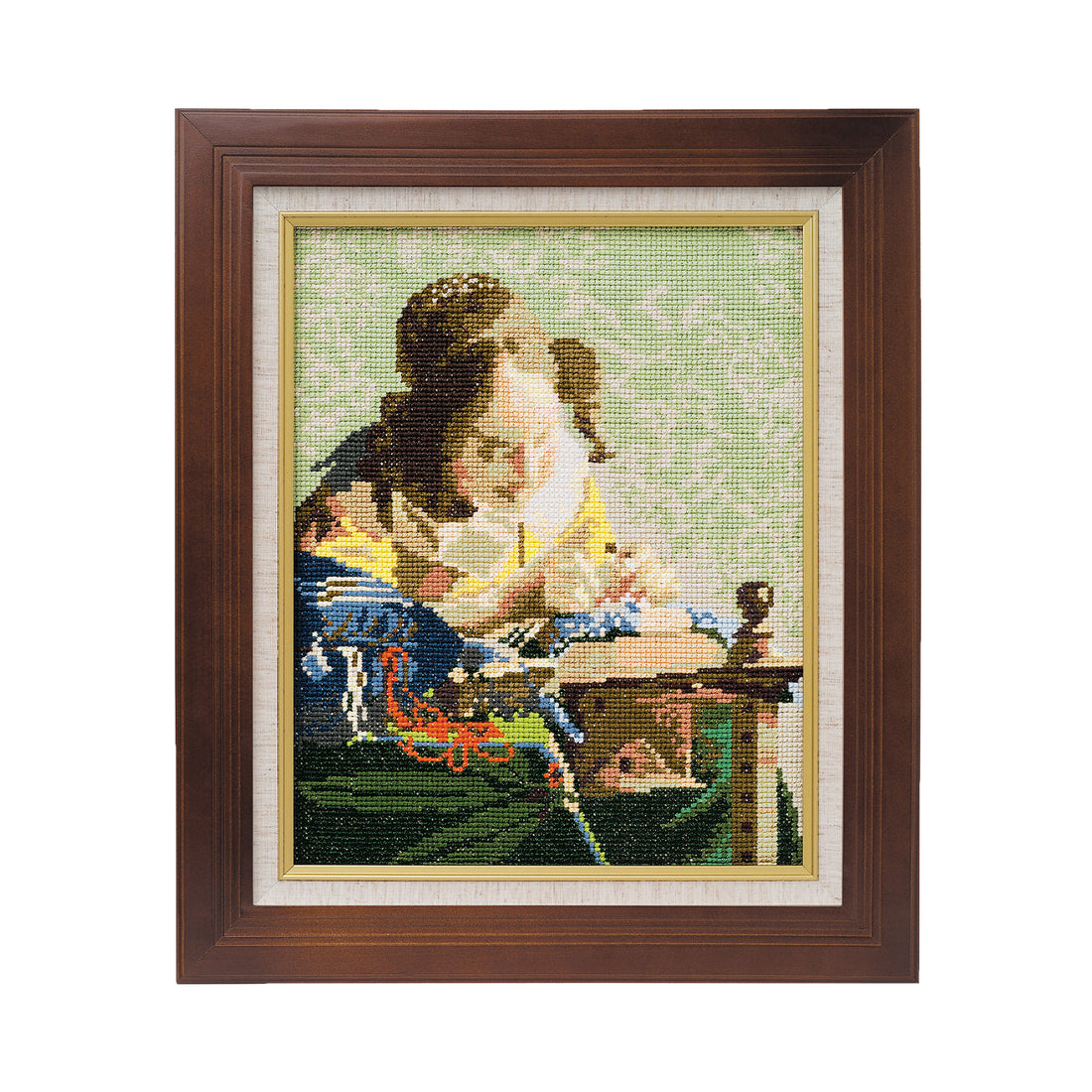 No.878 "The Lacemaker" by Vermeer