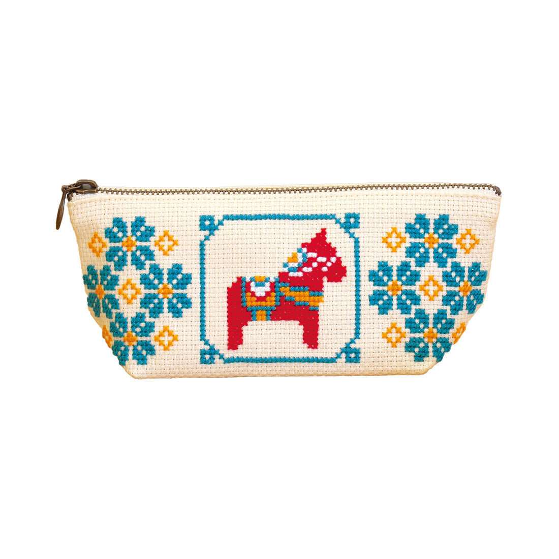 No.9034 Pencil case Dalarna horse