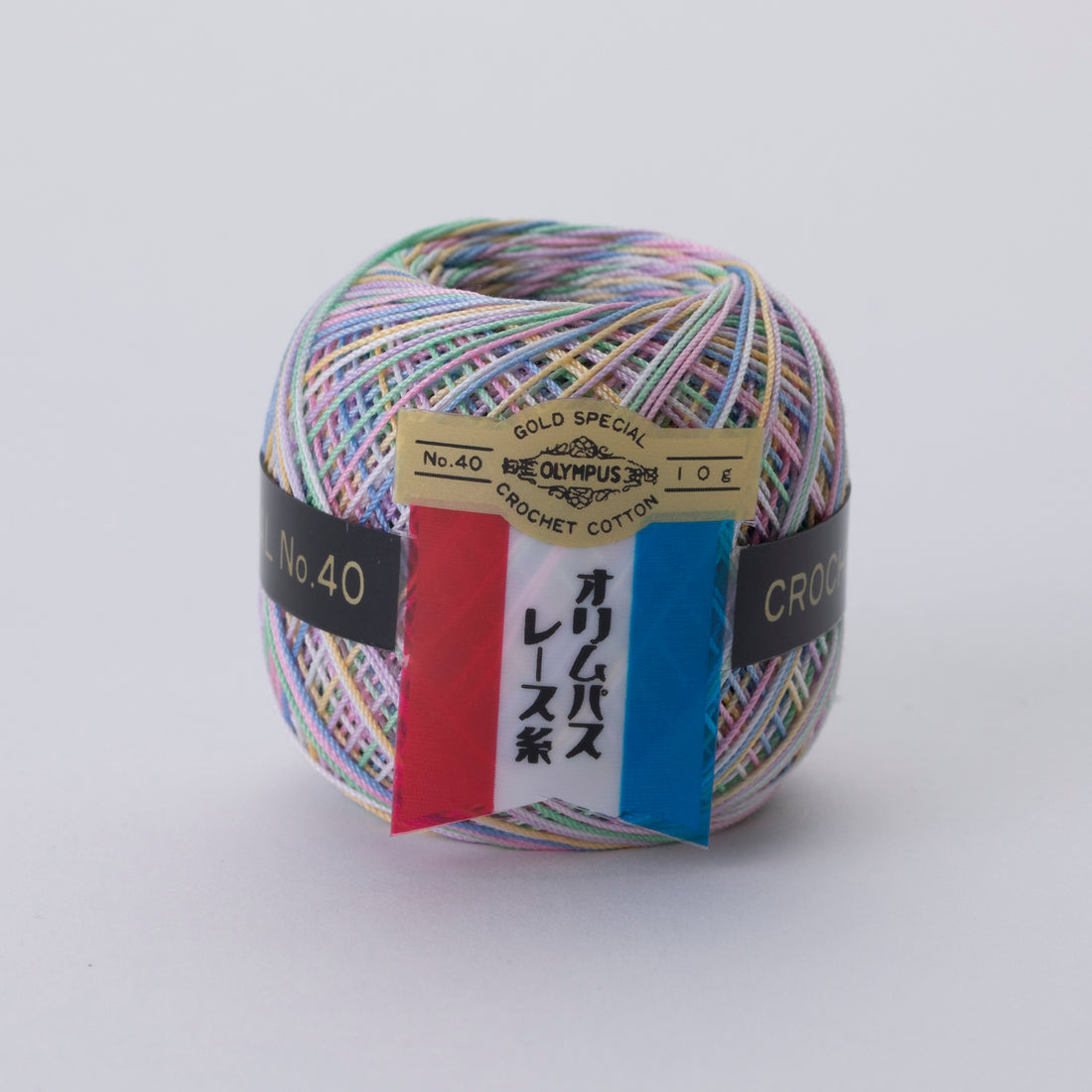 Gold Label No. 40 Lace Yarn, 10g Ball, Mixed