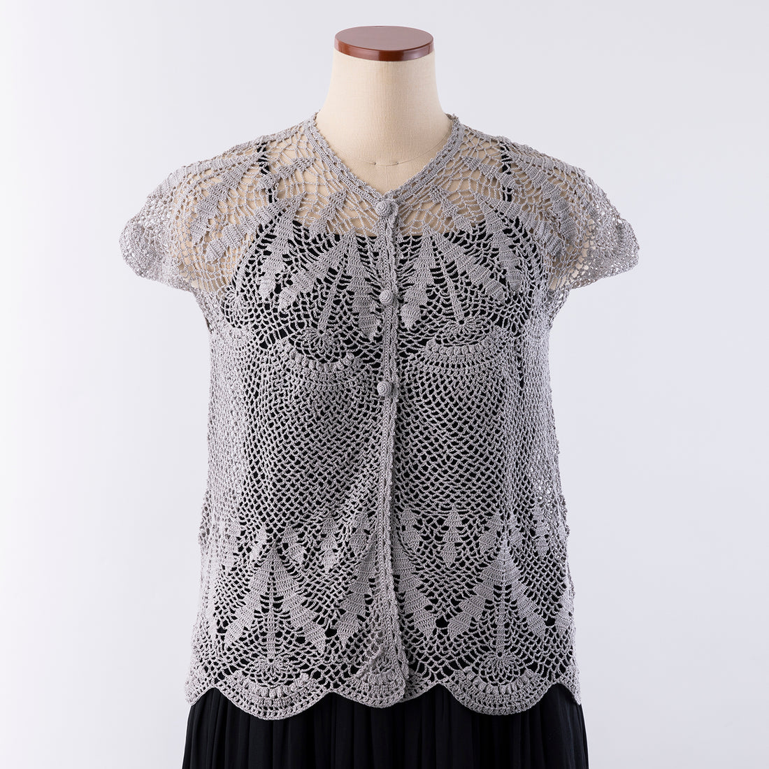 Ranunculus French Sleeve Bolero Knitting Pattern