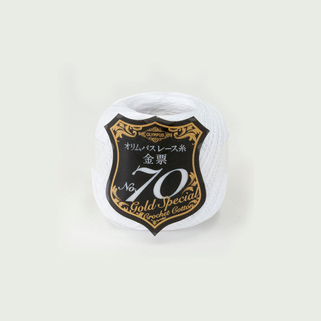 Gold Label No. 70 lace yarn, 5g ball