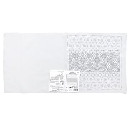 Sashiko Sampler H-1110 Snow Crystal (White)