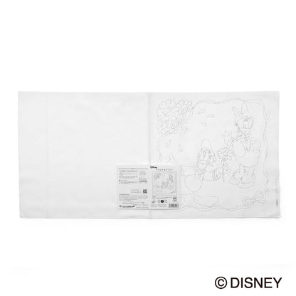 Flower Dishcloth H-1127 Donald &amp;amp; Daisy (white)