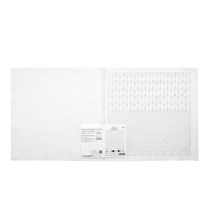 Sashiko Sampler H-1132 Yabane (White)