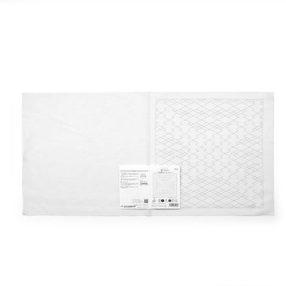 Sashiko Sampler H-1135 Matsukawabishi (white)