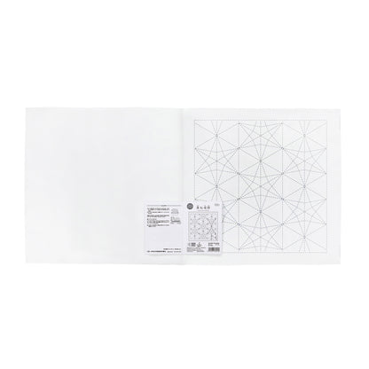 Sashiko Sampler H-1142 Kasane-Rindou (White)