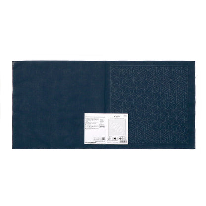 Sashiko Sampler H-2133 Mutsuute-Tsunagi (Indigo)