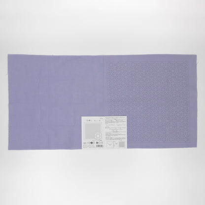 Sashiko Sampler H-7020 Star and Diamond (Lavender)