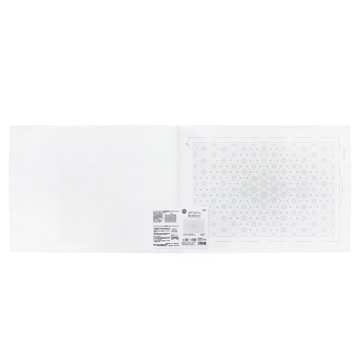 Placemat L-1008 Asanoha-Combined (White)