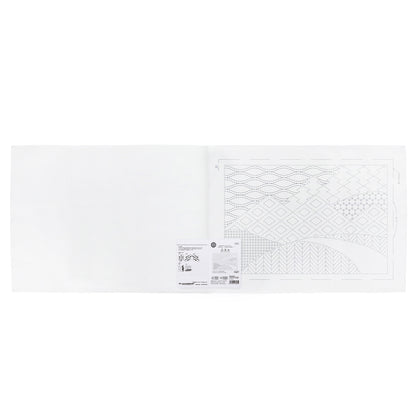 Placemat L-1011 MountainRange (White)