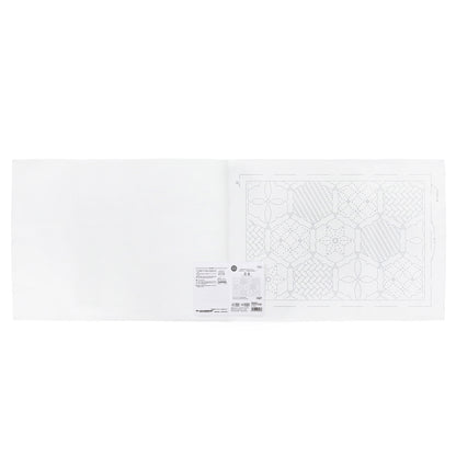Placemat L-1013 FloralFrame (White)