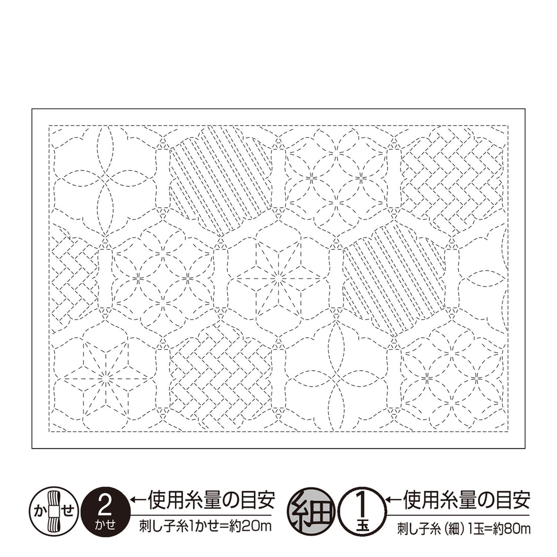 Placemat L-1013 FloralFrame (White)