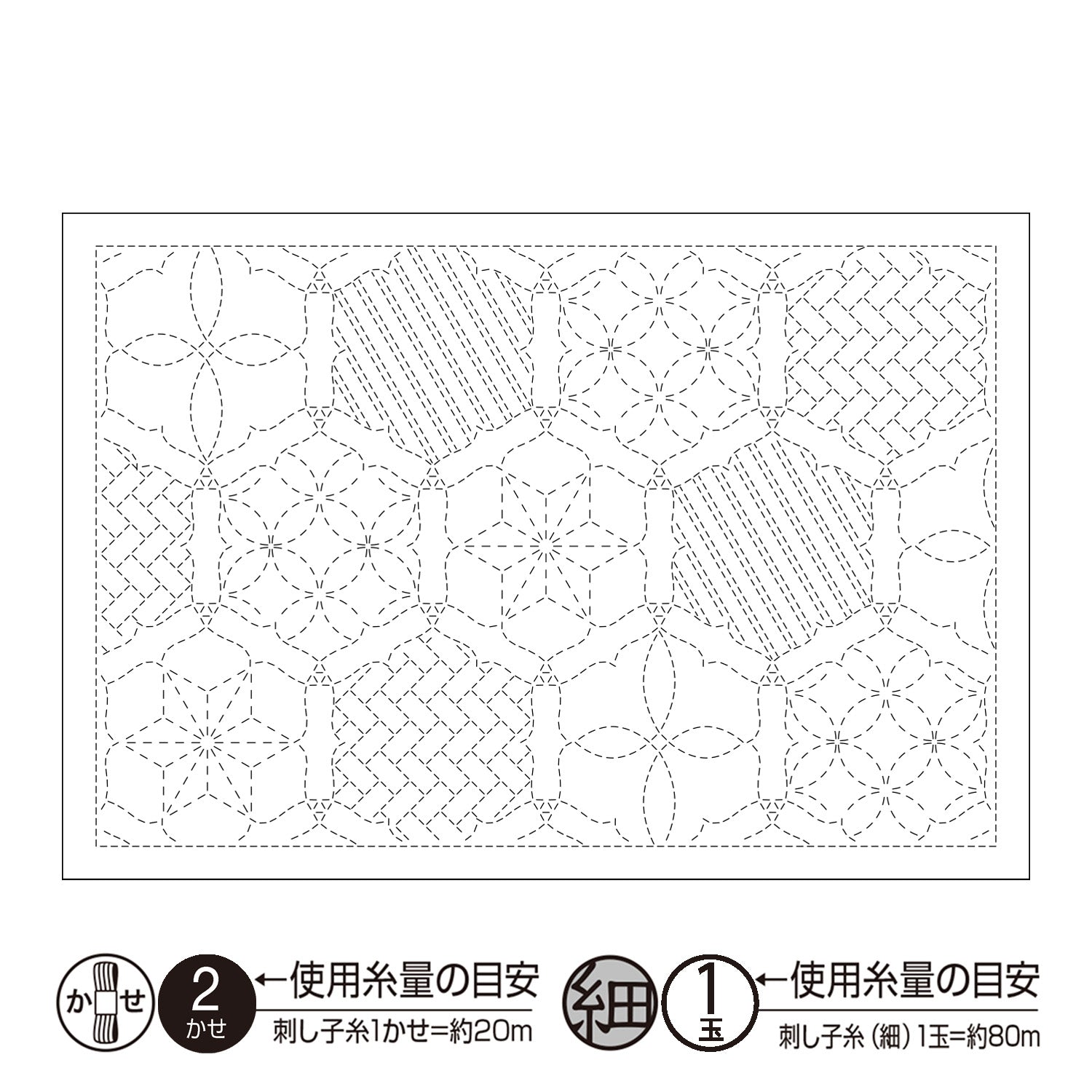 Placemat L-1013 FloralFrame (White)