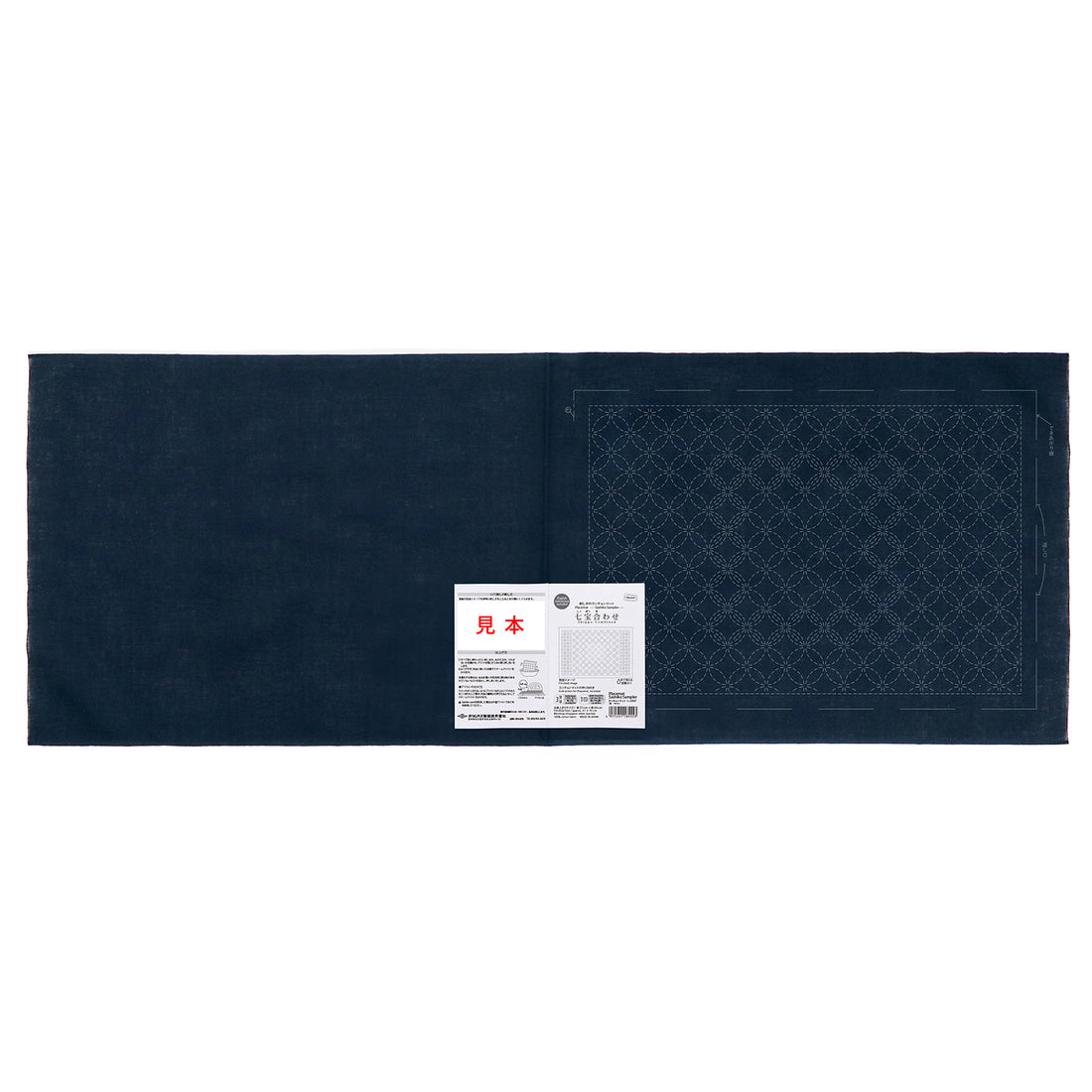 ランチョンマットL-2007 七宝合わせ（藍）