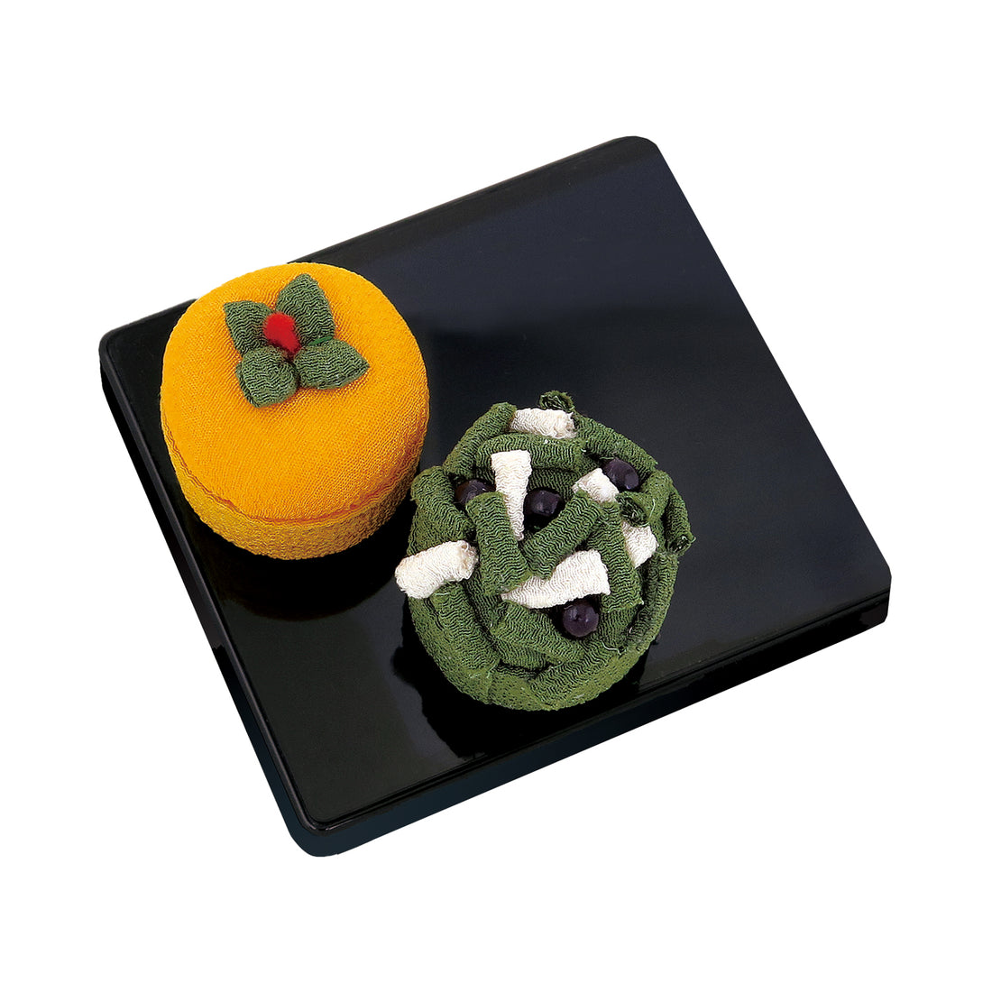 PA-691 Japanese sweets magnet Persimmon and black pine