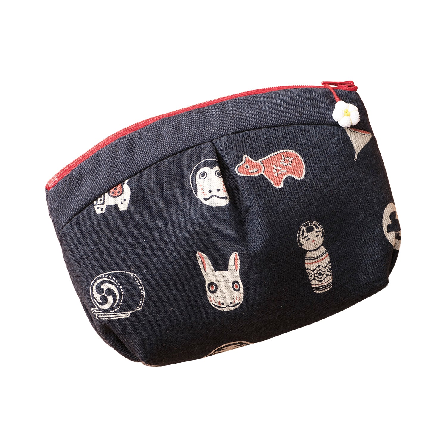 PA-758 Plump pouch with Japanese pattern