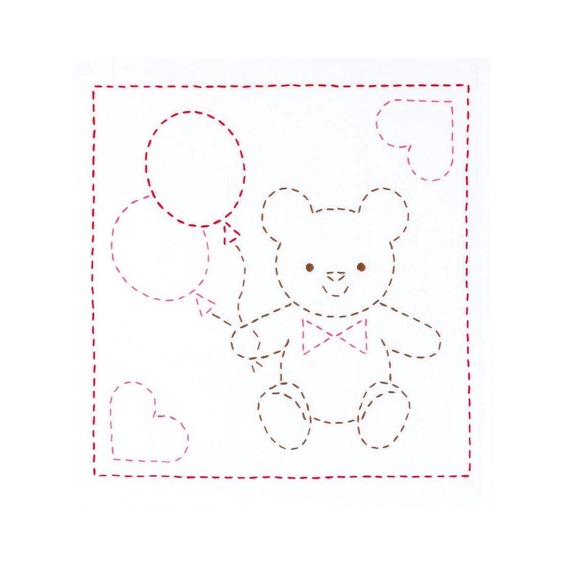 SK-281 Sashiko Sampler Bear