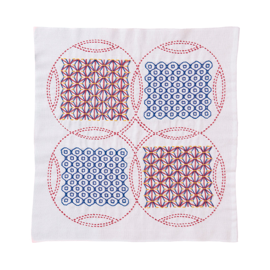 SK-350 Asanoha and Zeni-zashi (White)