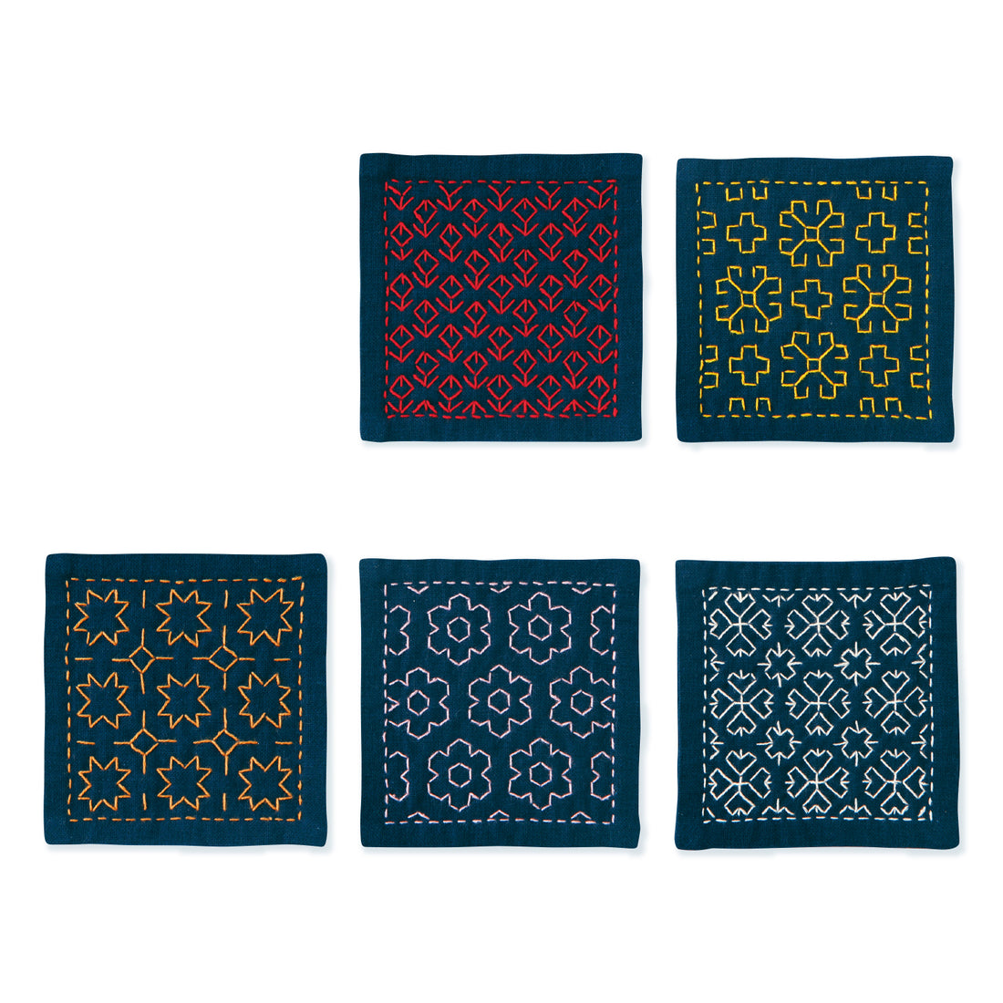 SK-423 Hitomezashi coaster