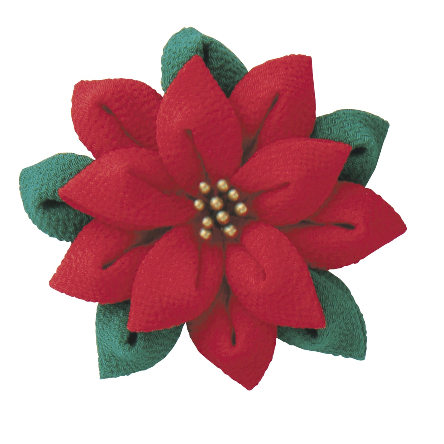 TZ-6 Poinsettia Brooch