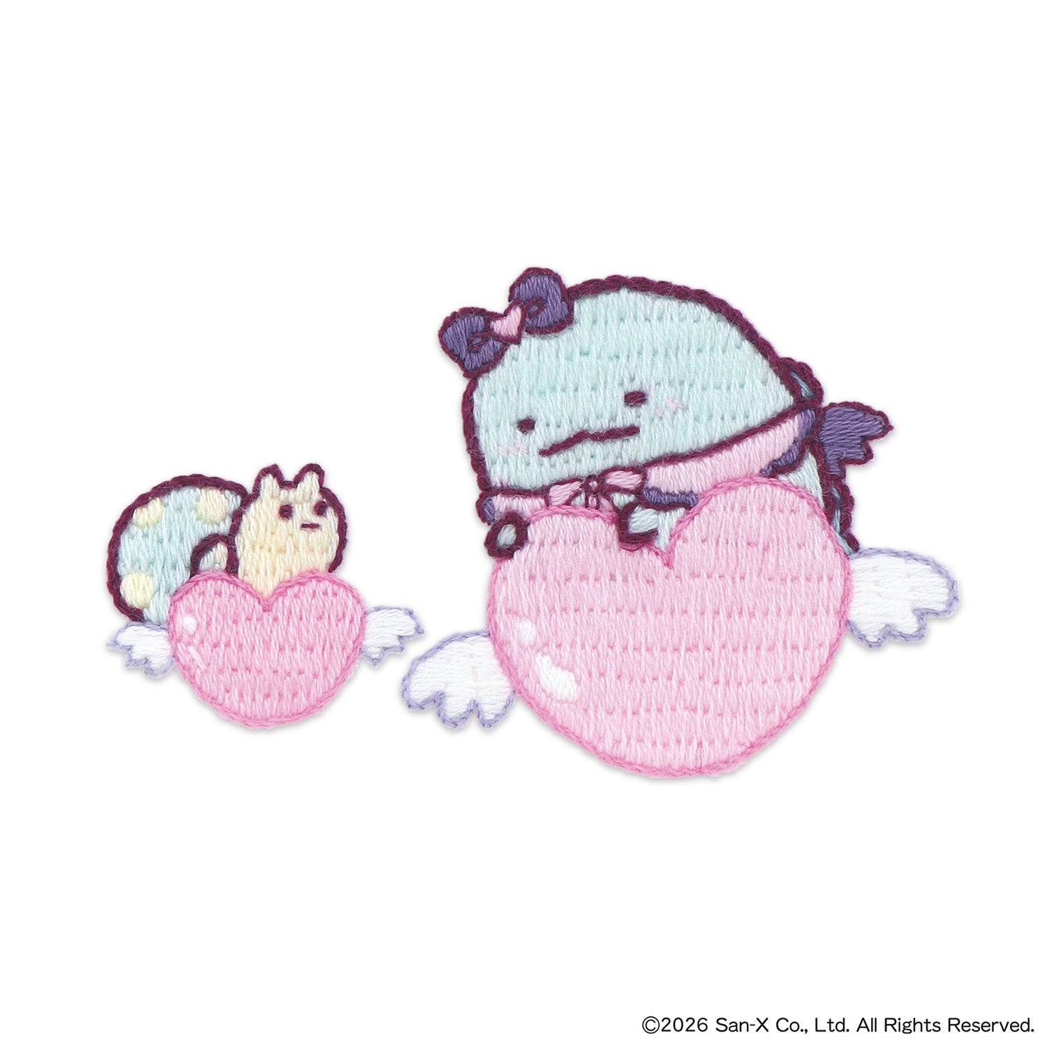 はってはじめる刺しゅうキット（すみっコぐらし）