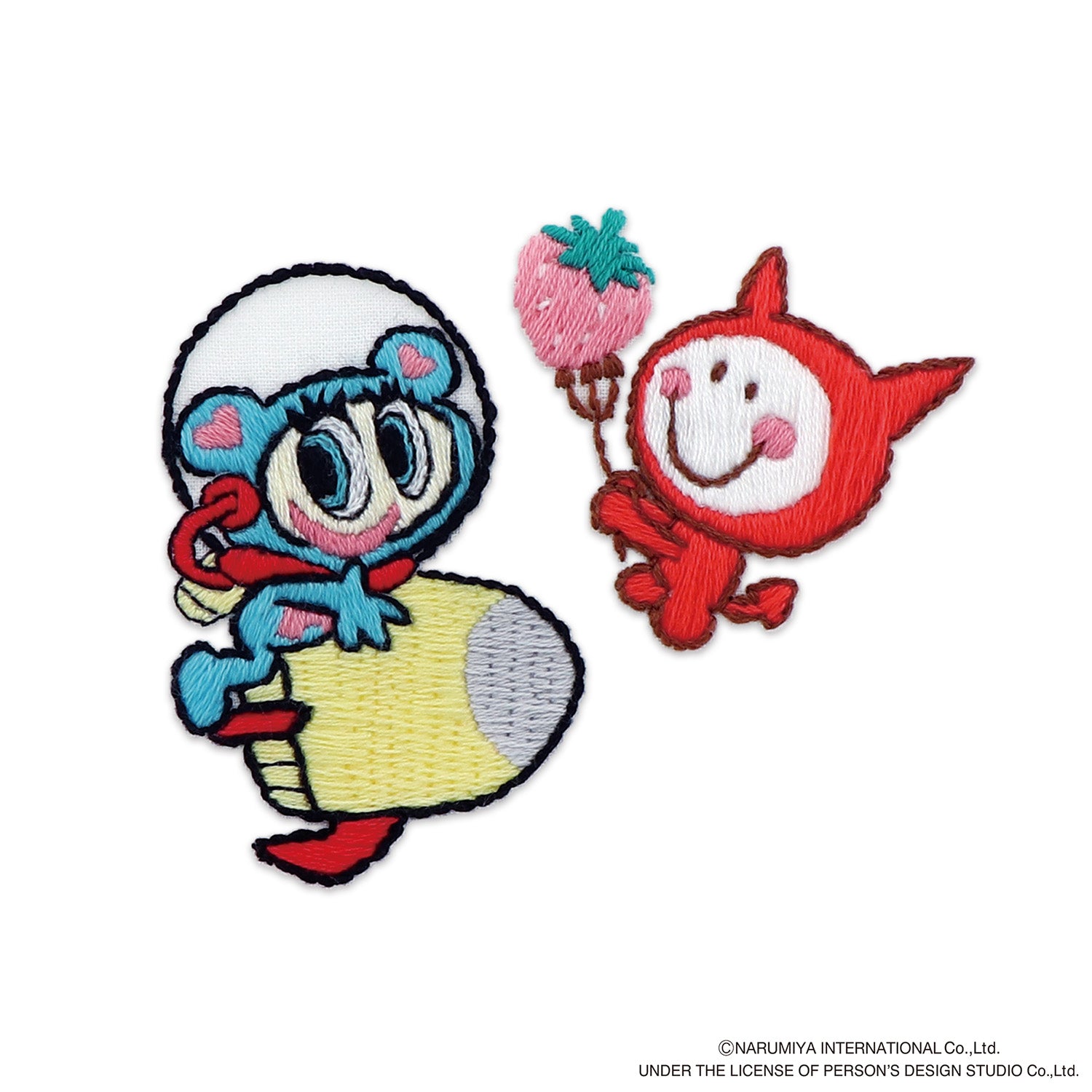 はってはじめる刺しゅうキット（エンジェルブルー）