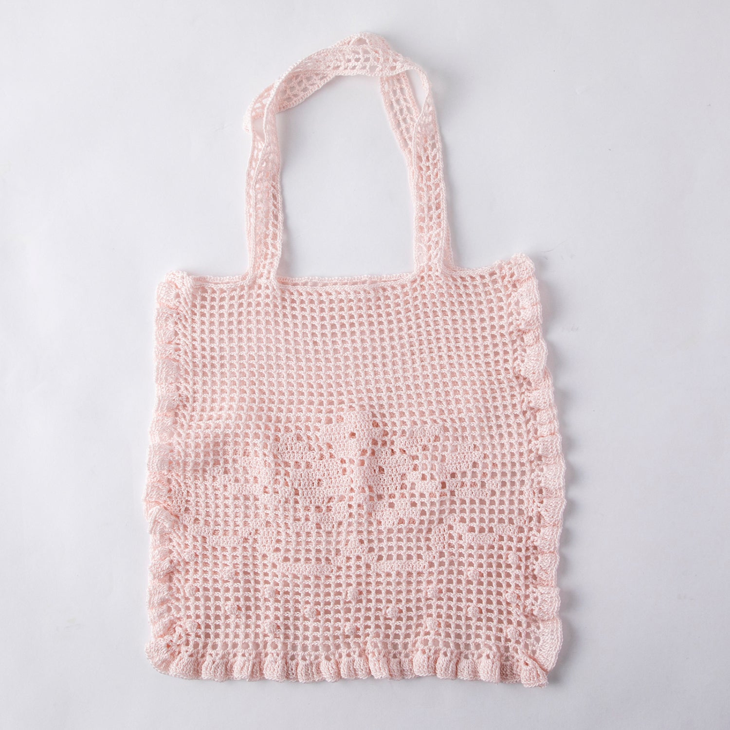 「フラワーフリルトートバッグ」材料セット