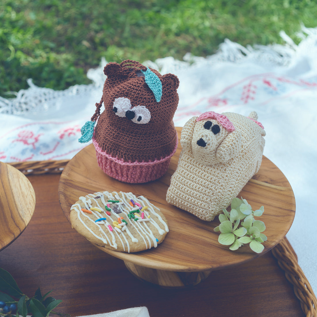 「たぬきケーキのポーチ」材料セット