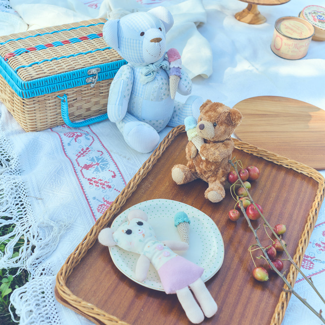 「ぬいのためのアイスのあみぐるみ」材料セット