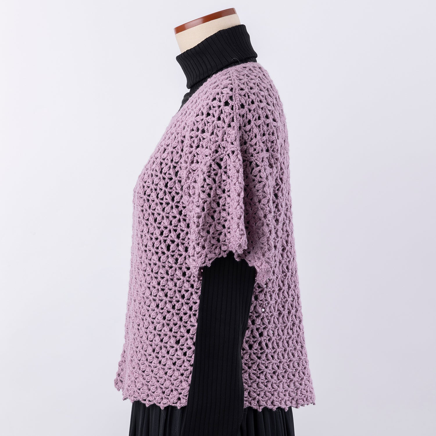 Lilac pullover knitting pattern