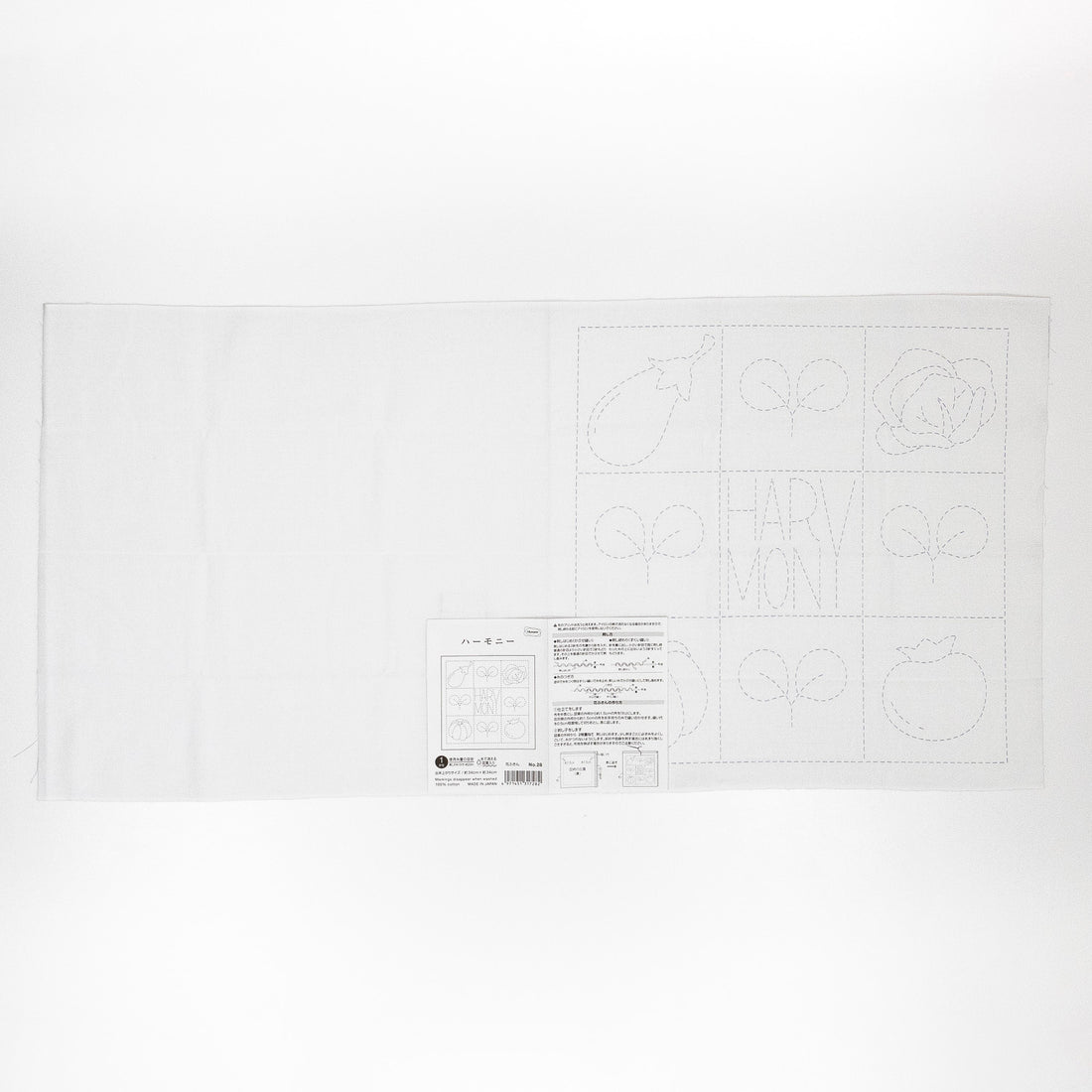 Sashiko Sampler 28 Harmony (White)