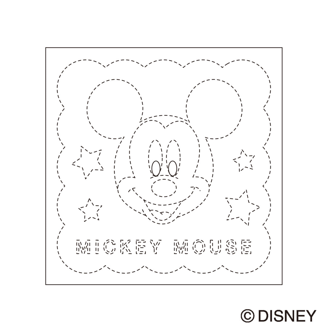 Flower Towel 66 Mickey Mouse