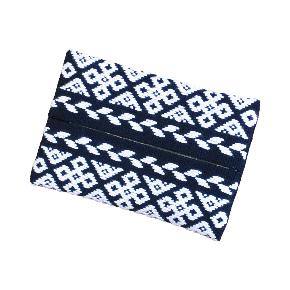 Kogin 11 Tissue Case (Navy)