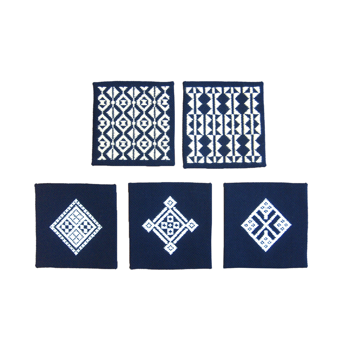 Kogin 13 Coaster (Navy)