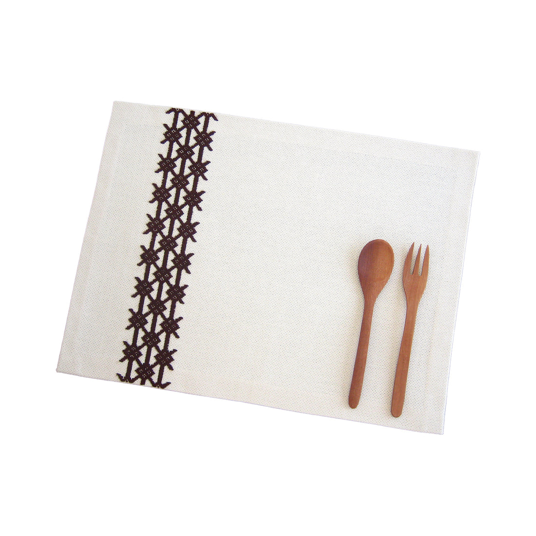 Kogin 14 Placemat (Beige)