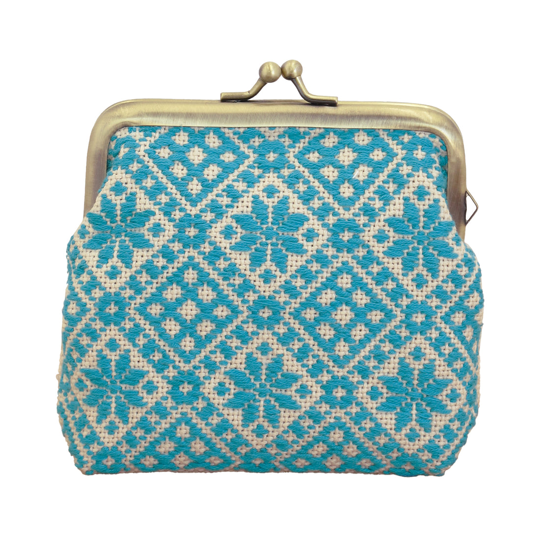 Kogin 38 Square Purse Pouch (Beige)