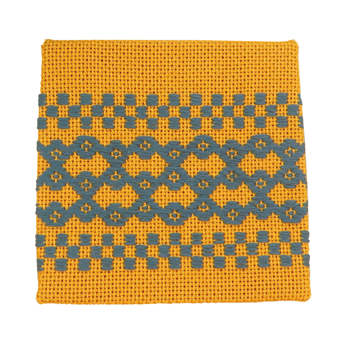 Kogin 44 Coaster (Mustard)