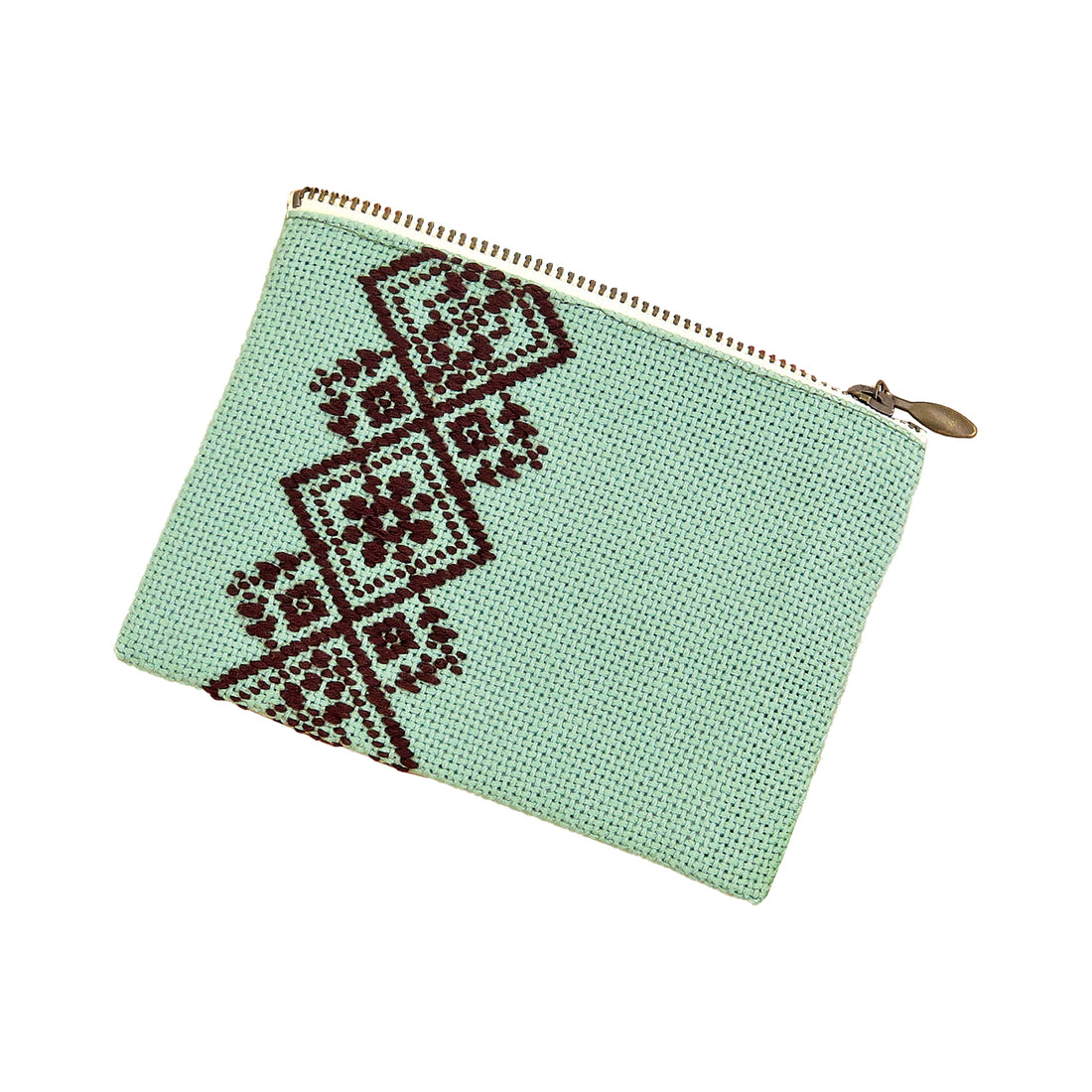 Kogin 54 Card Case (Soft Green)