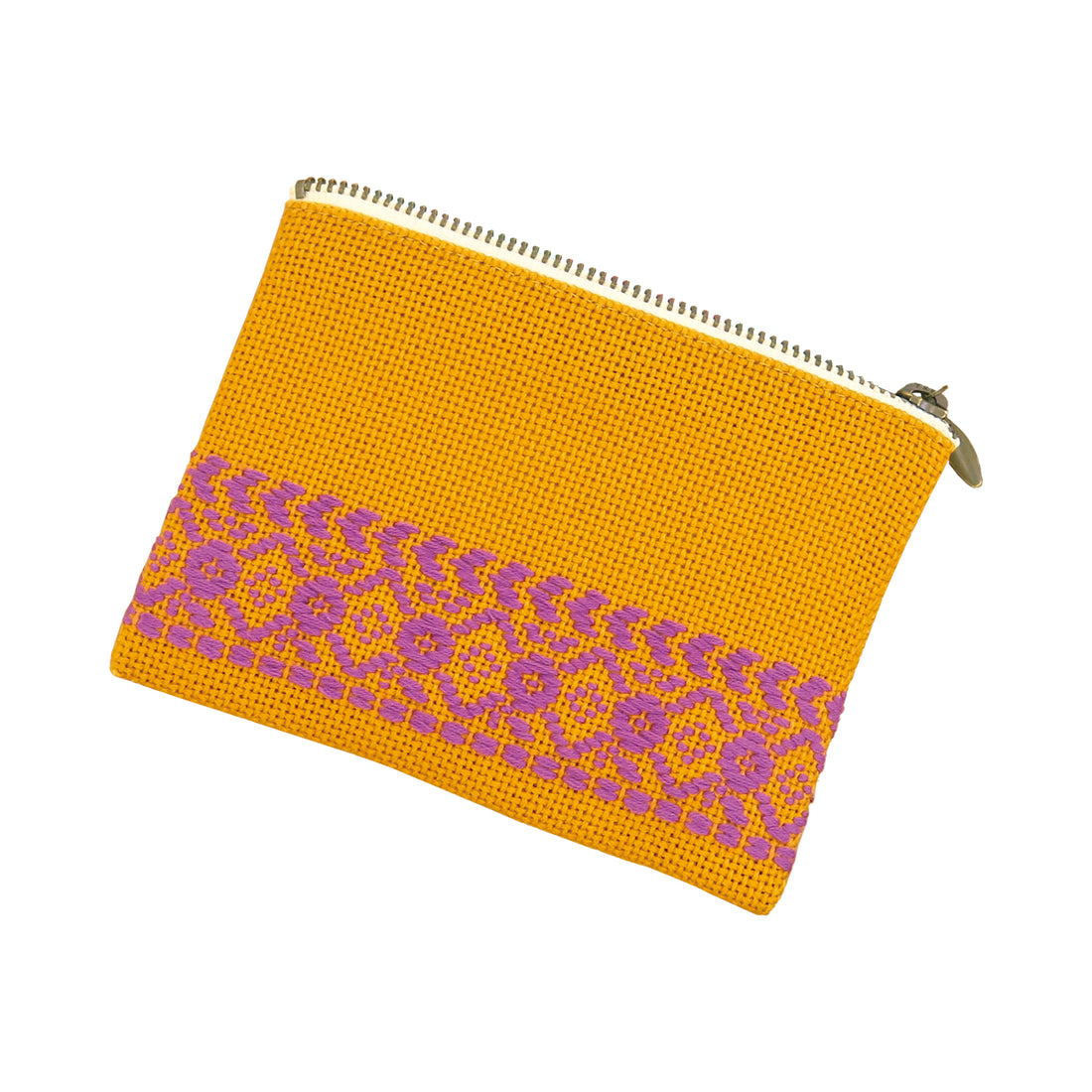 Kogin 55 Card Case (Mustard)