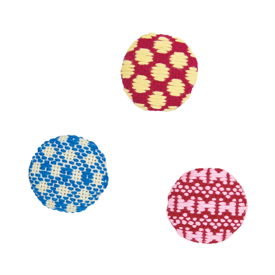 Kogin 58 Covered Button (Bow) Set of 3