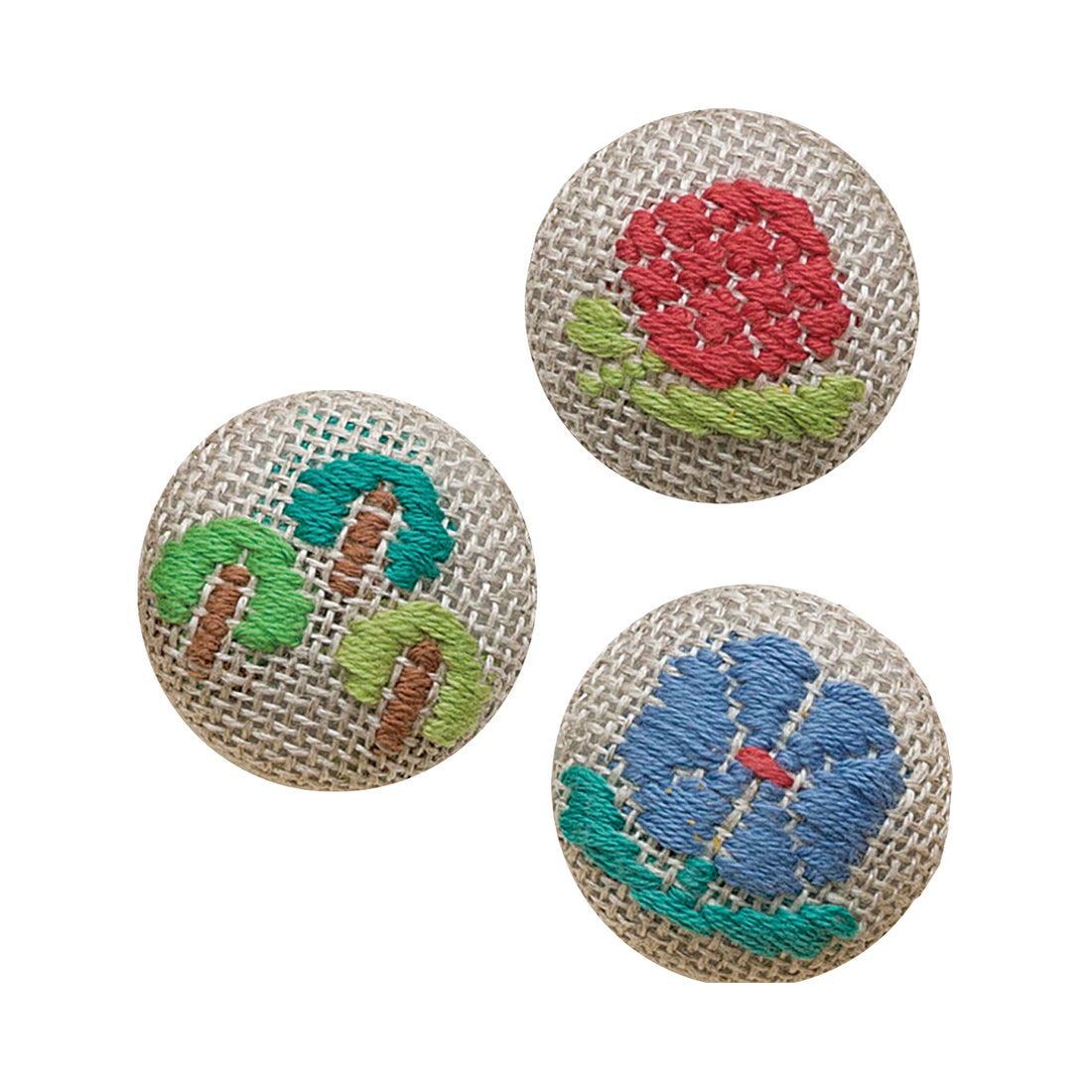 Kogin 73 Covered Button Kodachi